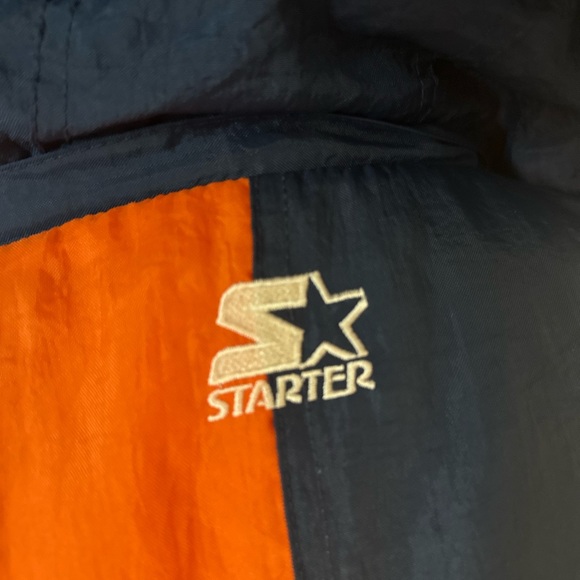 Vintage University of Illinois Starter jacket. Chief Illini. IIlliniwek Mens Lg - Picture 5 of 10